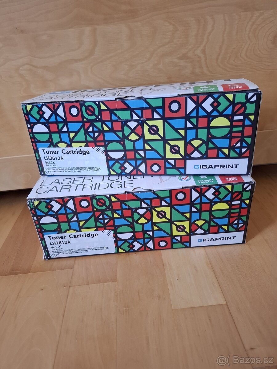 2ks Toner LH2612A black