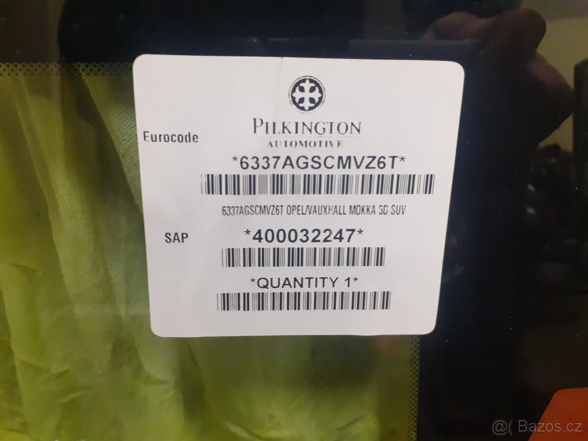 Opel Mokka - NOVÉ čelní sklo Pilkington