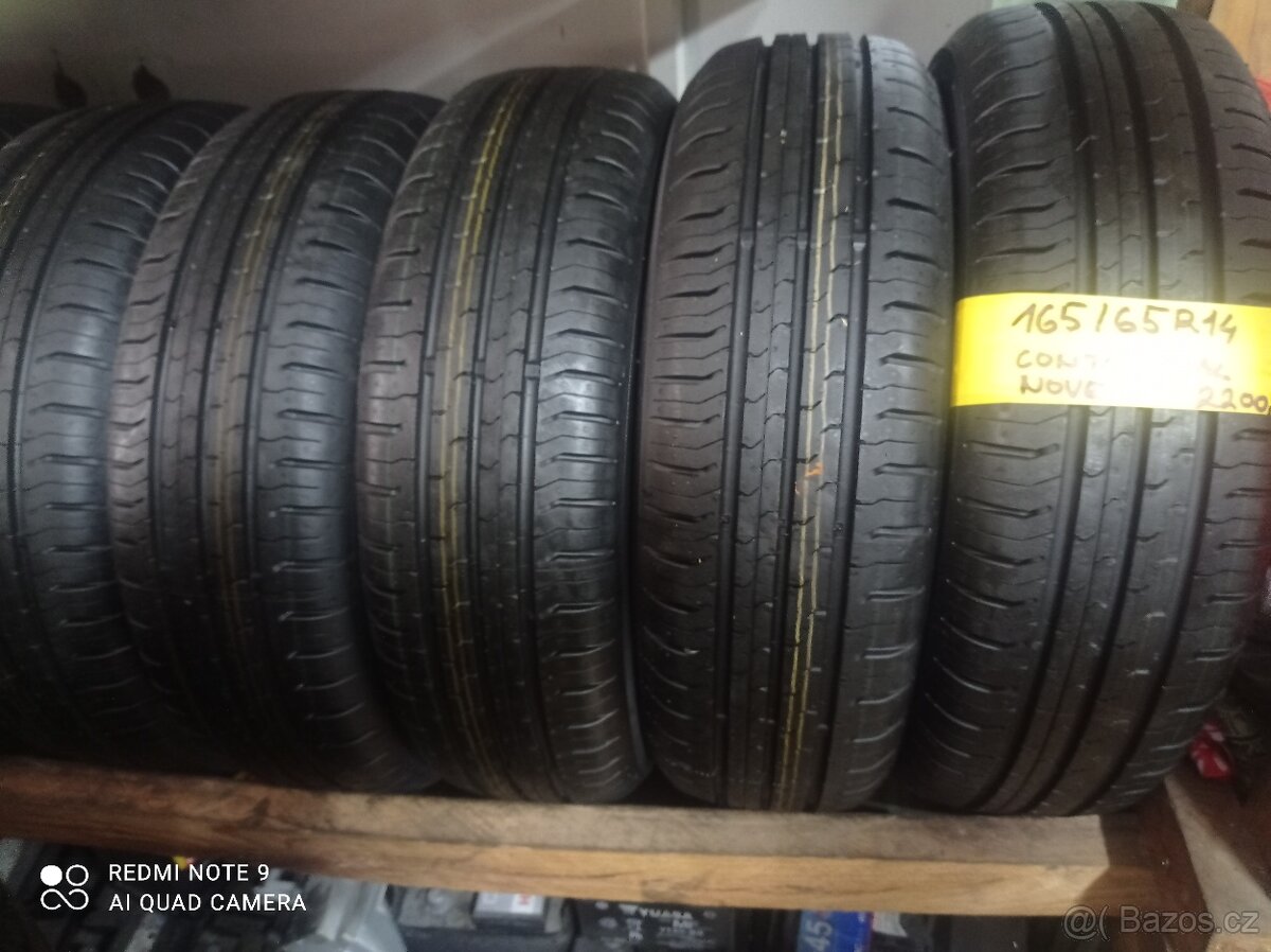 165/65r14 nové letní Continental 5