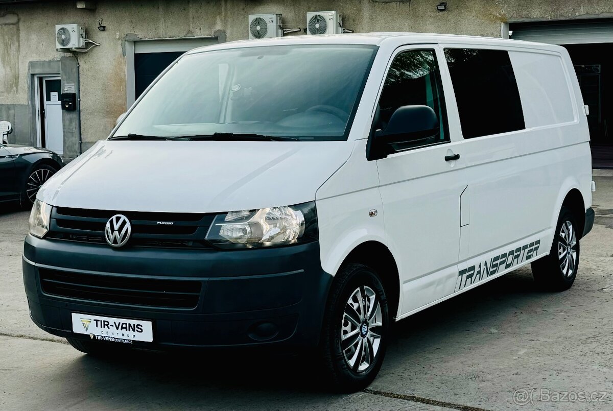 VOLKSWAGEN TRANSPORTER 2.0, LONG 6 MÍST NOVÁ CENA