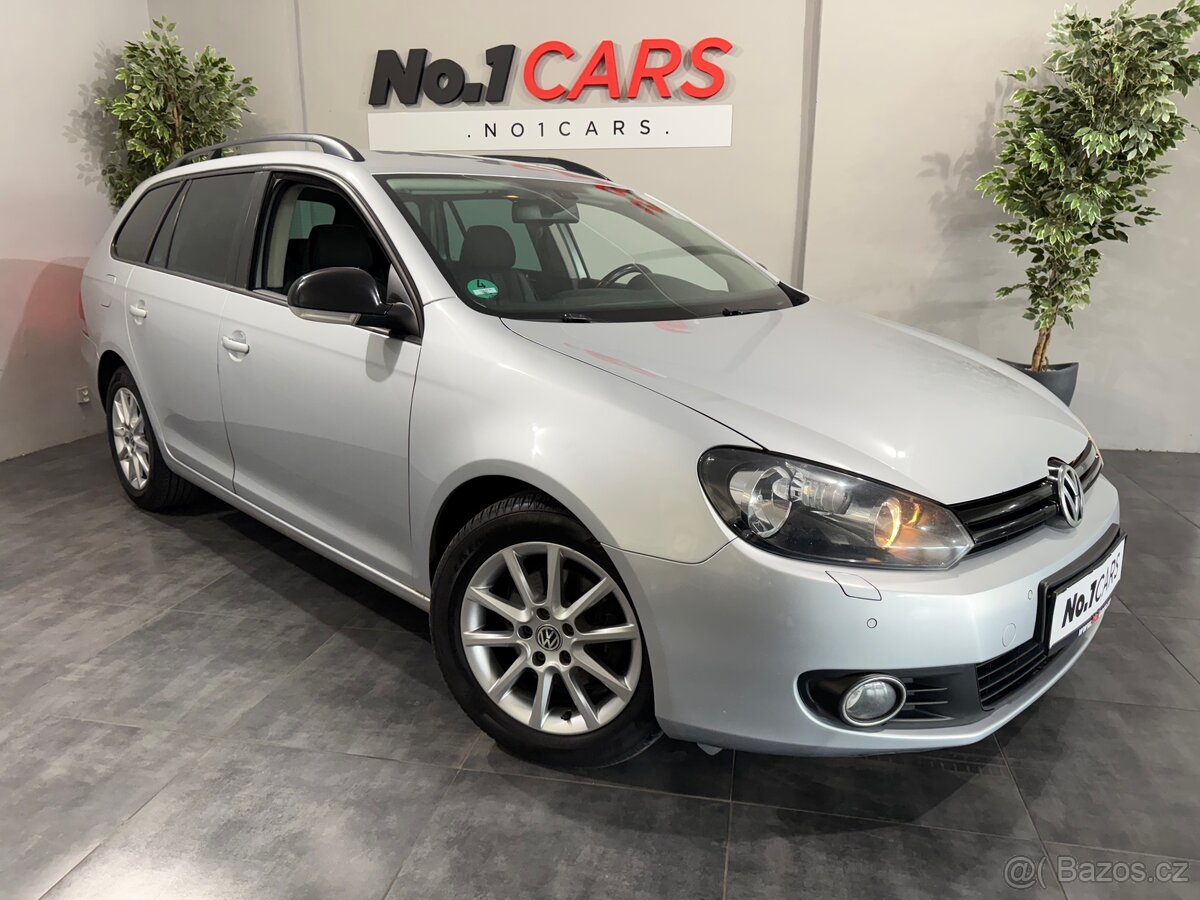 Volkswagen Golf 6 1,6 TDI MATCH VÝHŘEV ČIDLA