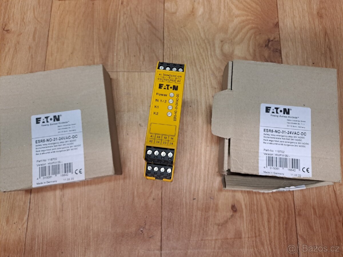 Modul bezpečnostní relé ESR5 24VAC 24VDC