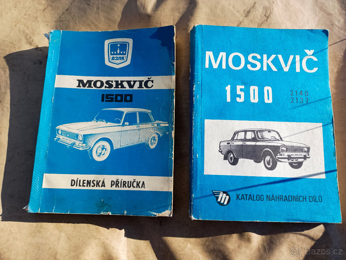 Moskvič 1500-katalog ND a dílenská příručka