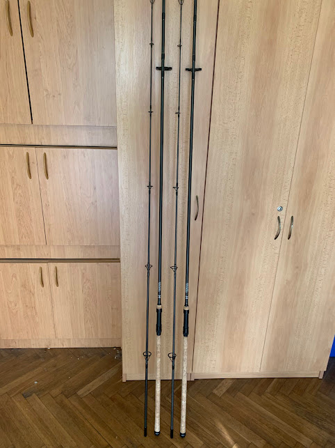 Zánovní LK Baits Hunter Cork 3,6m 3,lb.Cena za dva kusy.