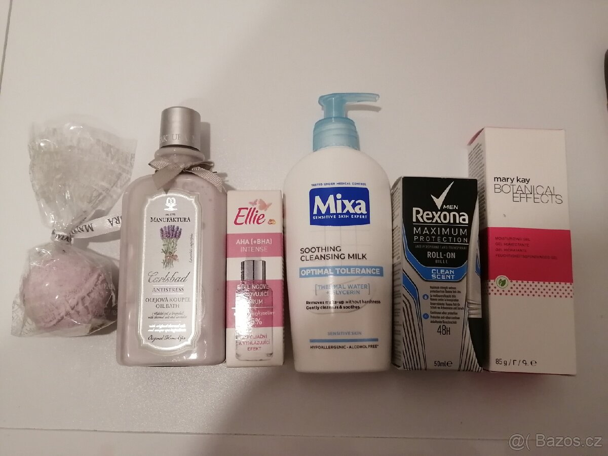 Manufaktura, Ellie, Mixa, Rexona, Mary Kay, Guess....