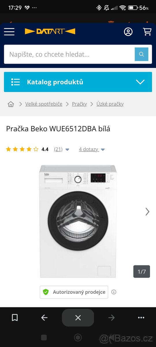 Automatická pračka BEKO