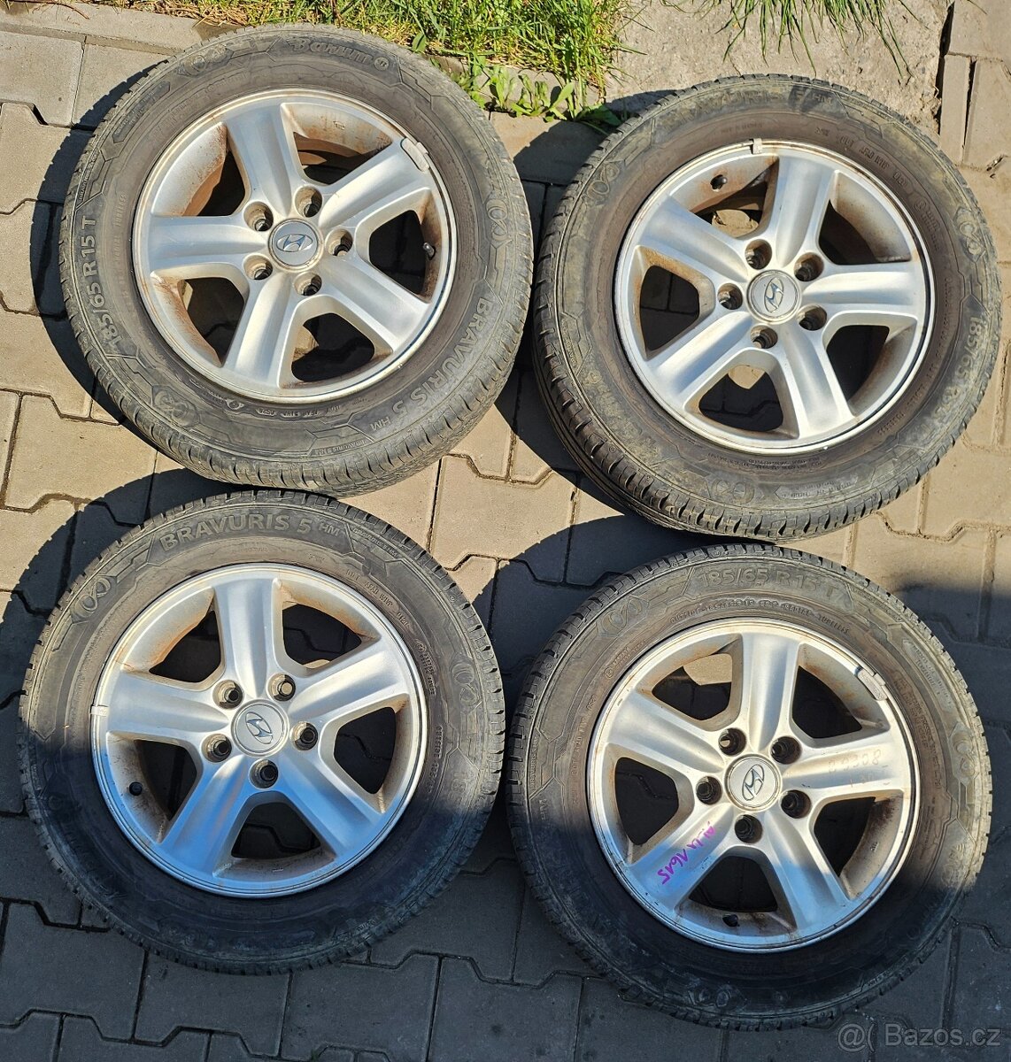 Prodám ALU kola Hyundai č. 1615