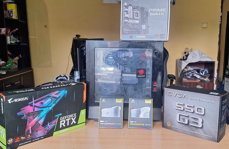 Herni sestava bez HDD