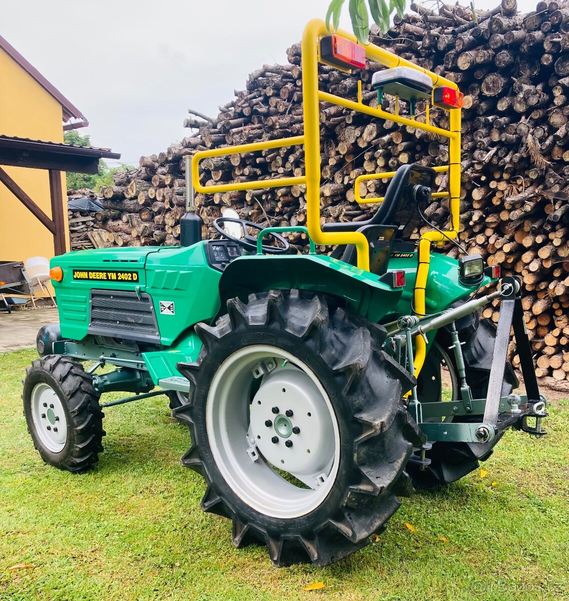 John Deere YM traktor, 4x4, uzávěrka, silný stroj