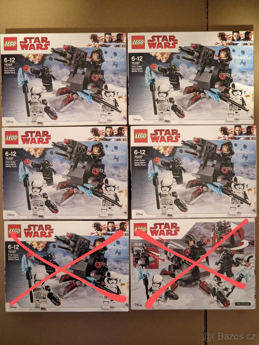 LEGO Star Wars 75197 Oddíl speciálních jednotek Prvního řádu