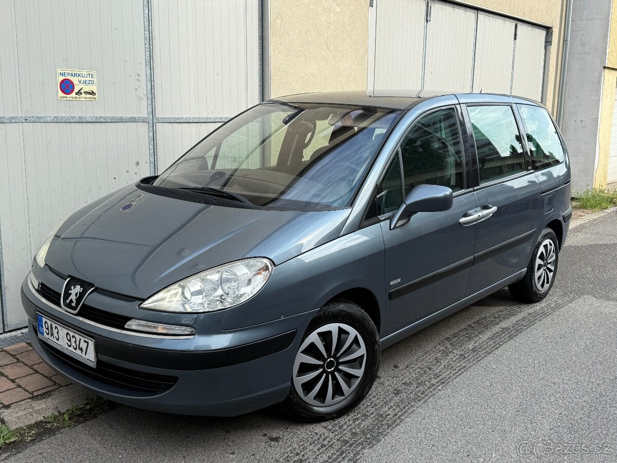 Peugeot 807, 2.0HDI 7 míst L+Z pneu El.dveř