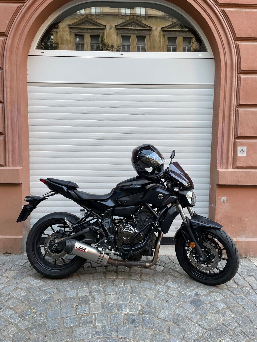 Yamaha mt 07 mt07 55kw 2017