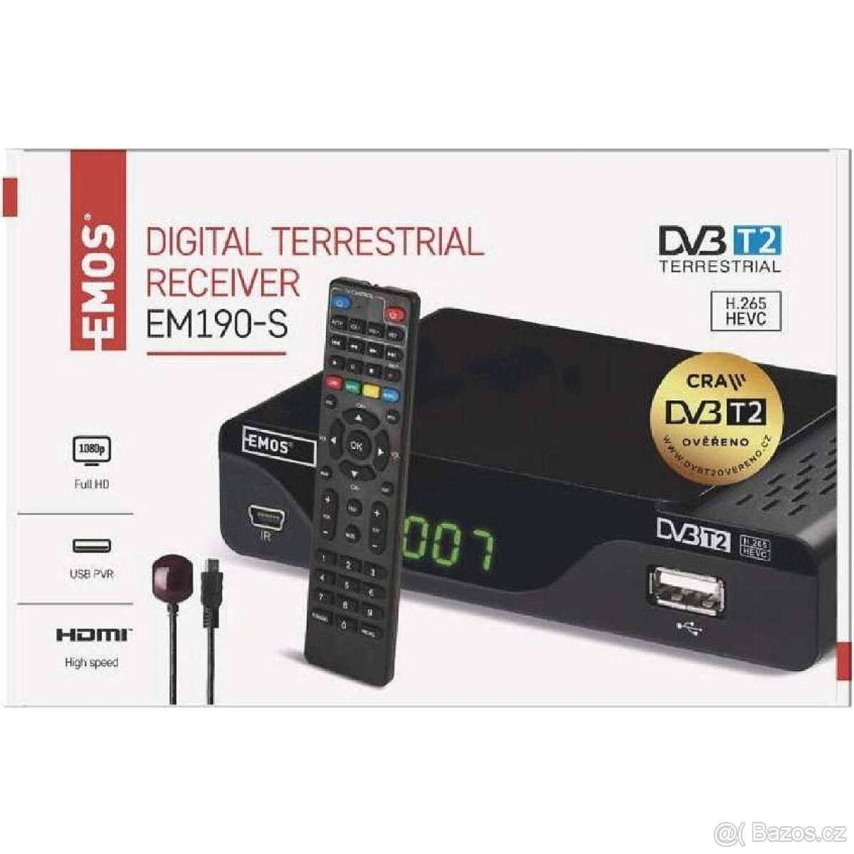 Set-top box EMOS EM190-S
