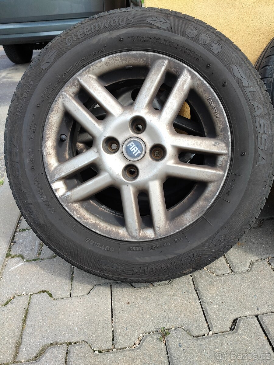 Alu disky (Fiat) 175/70 R14
