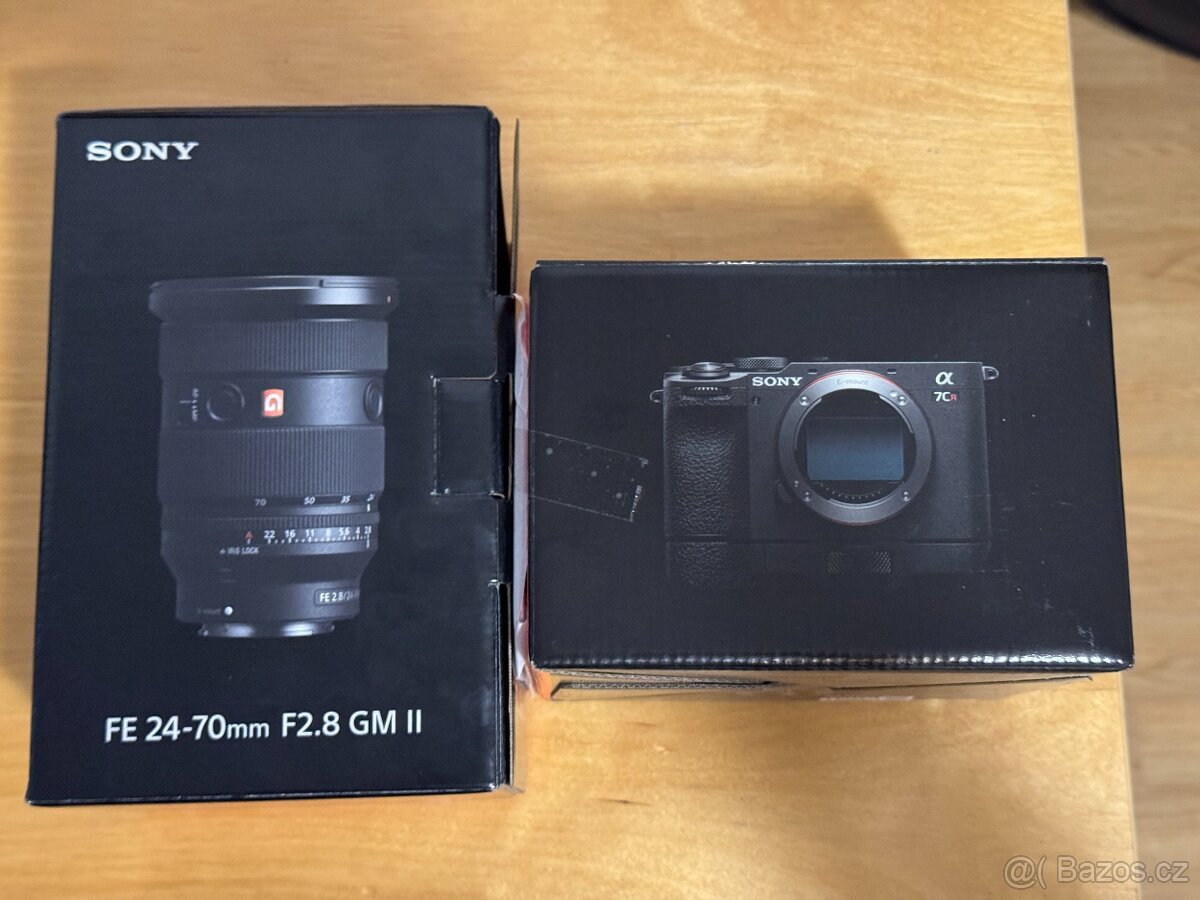 Sony A7CR + Sony FE 24–70mm f/2.8 GM II – jako nové, koupeno