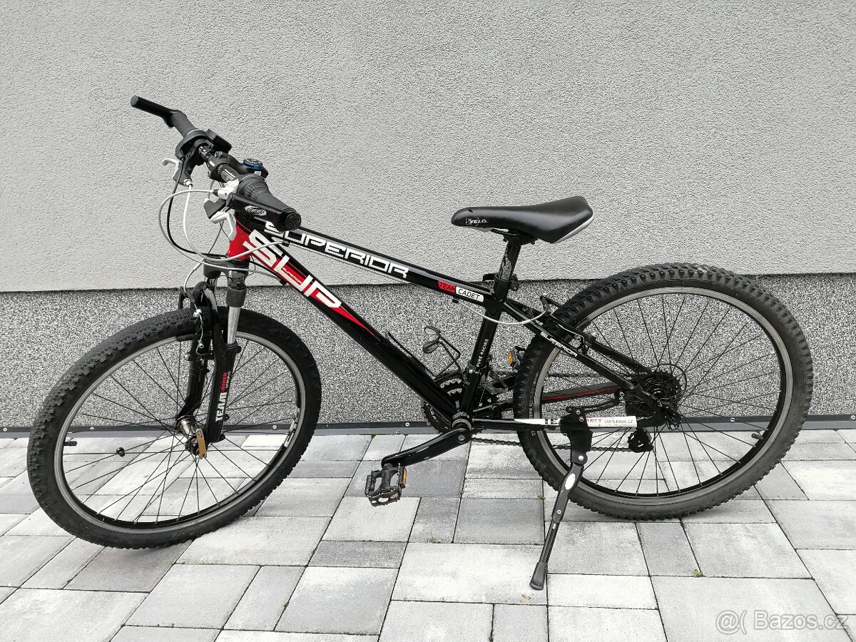 Dětské horské kolo velikost 24 Superior přehazovačka Shimano