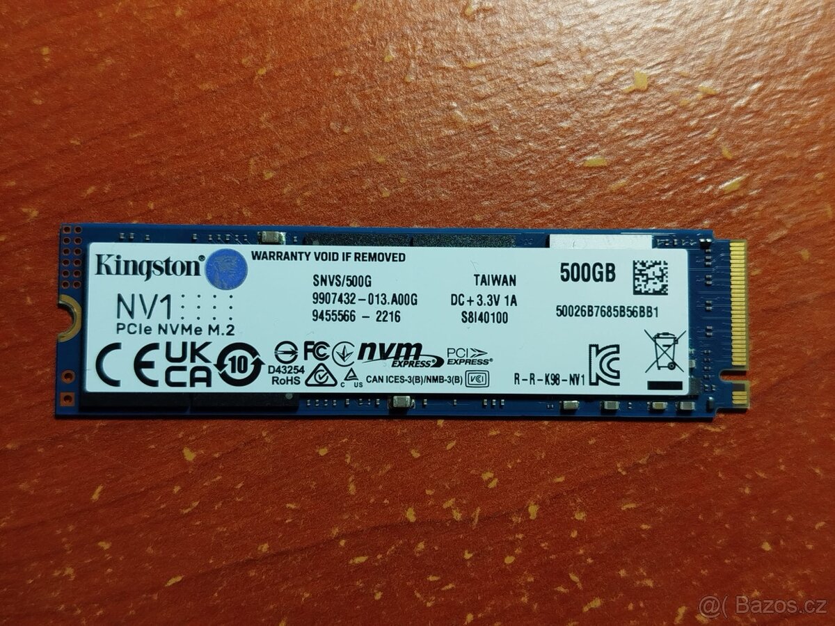 SSD Kingston 500GB SNVS/500G