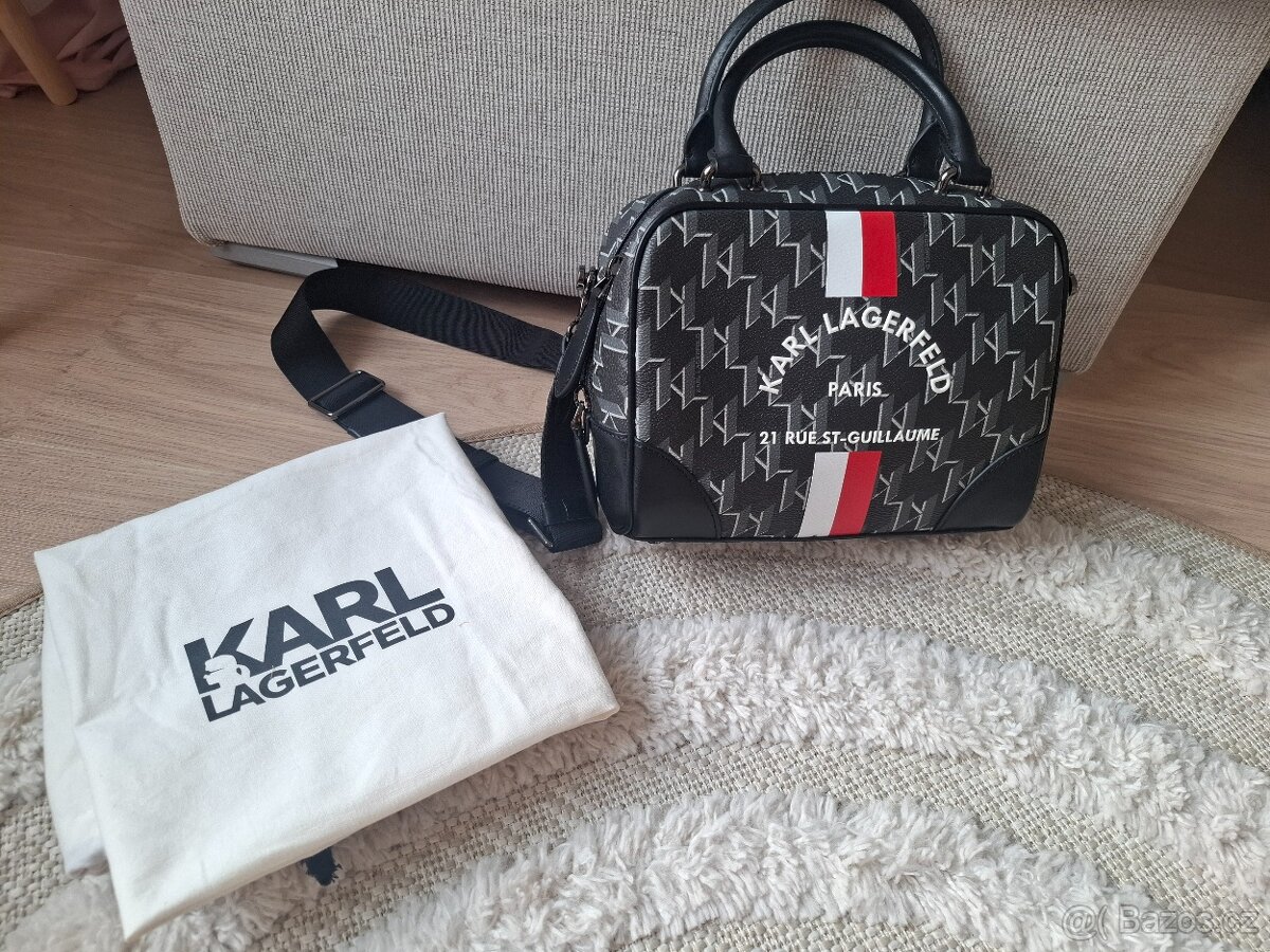 Černá kabelka Karl Lagerfeld