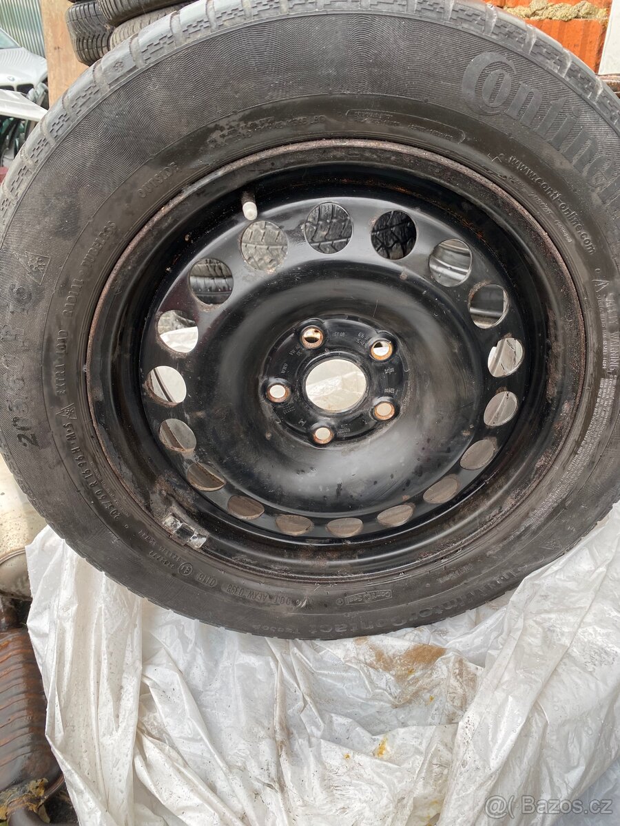 Plechové disky r16 5x112 škoda vw