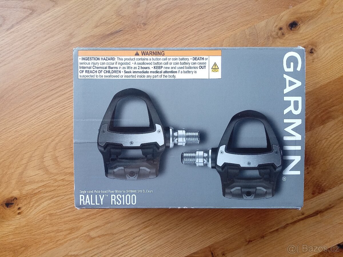 Pedály s wattmetrem Garmin Rally RS100