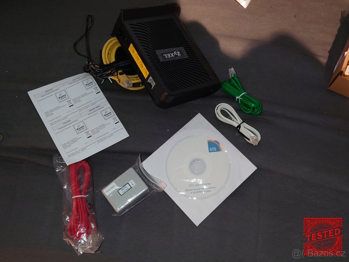 Zyxel ADSL+ Modem P-660HN-TxA otestovany