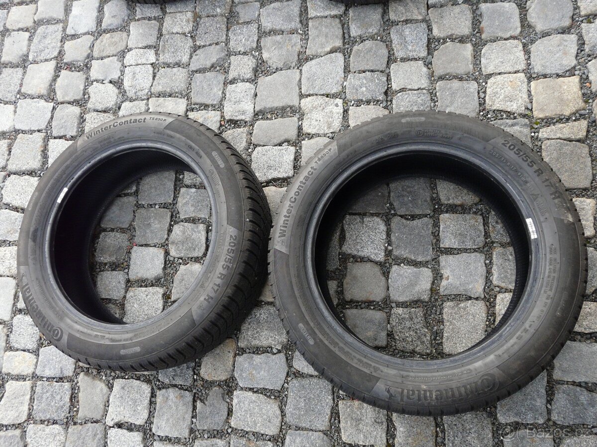 ZIMNÍ PNEU CONTINENTAL 205/55R17