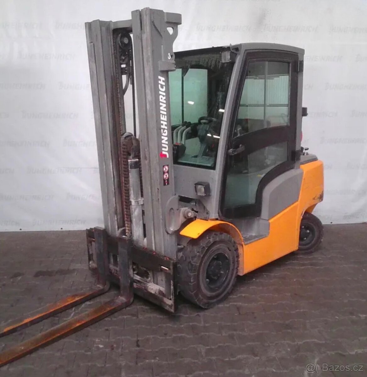 ✳️ Plynový VZV Jungheinrich TFG 425, triplex zdvih 5m ✳️