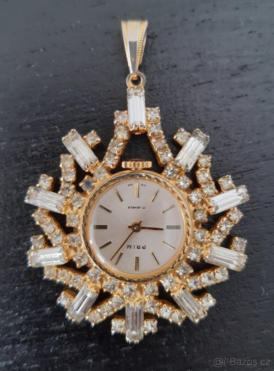 přívěšek - dámské hodinky Prim