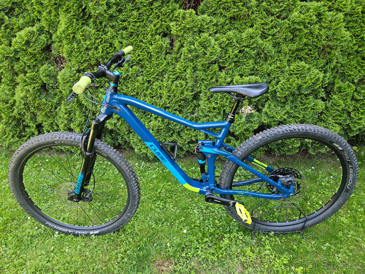 29" celoodpružené horské hliníkové kolo CUBE, rám 20"(L)