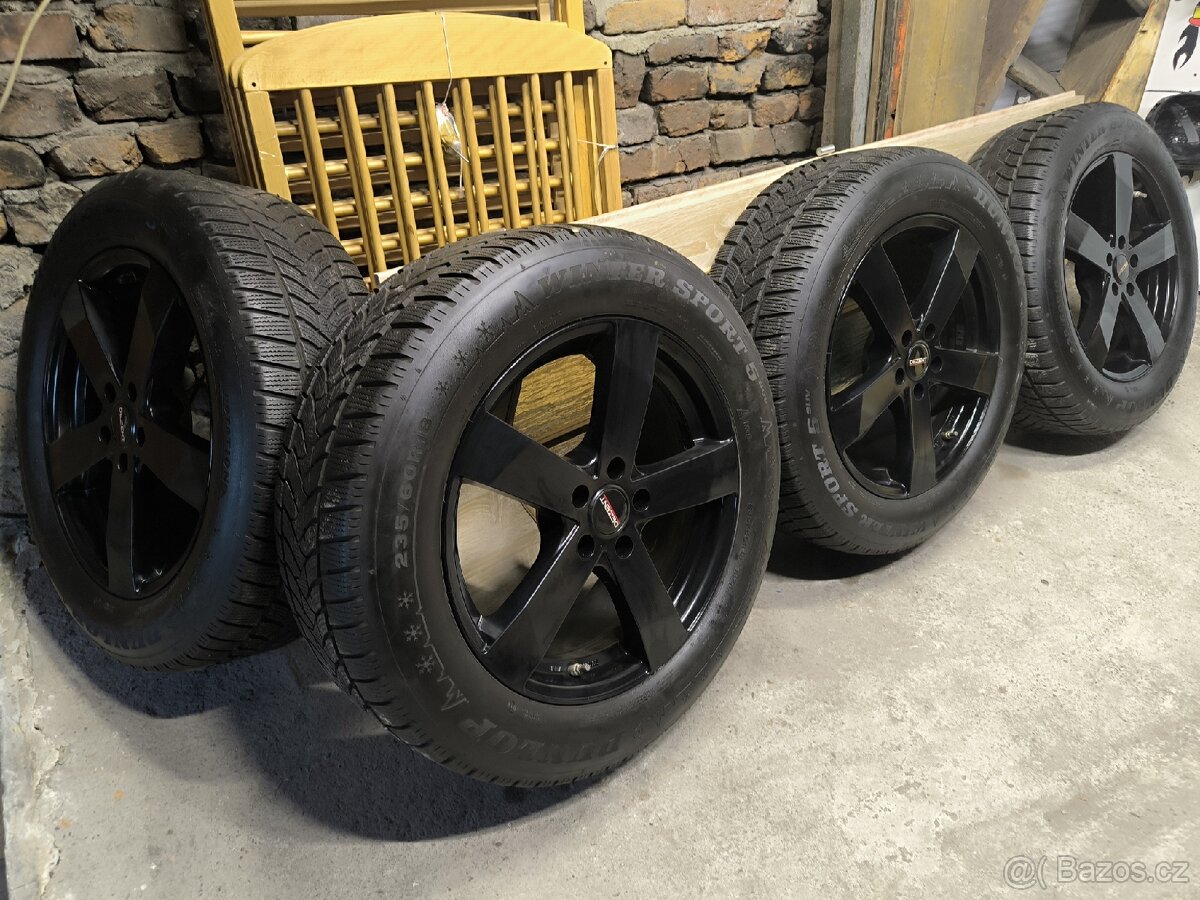 Alu kola MB GLC, Audi 5x112 r18 DEZENT,zim.pneu7m235/60/18