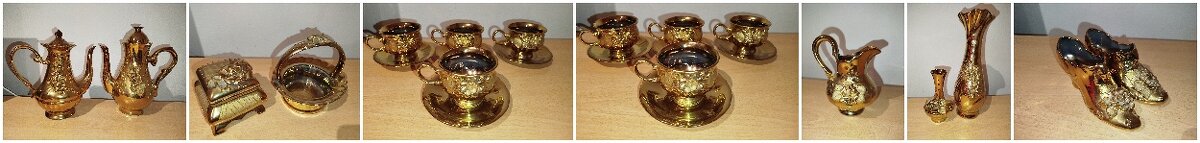 Prodám zlatý servis