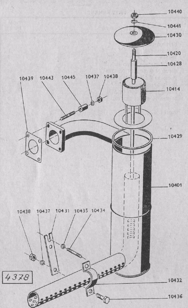 Tlumič výfuku slavia 1D90