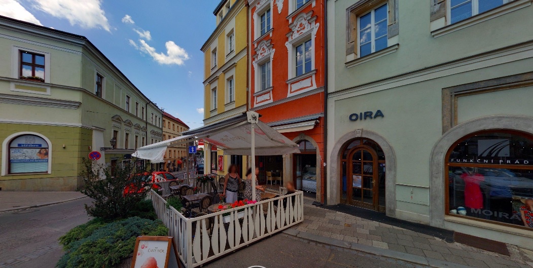 Předzahrádka restaurace