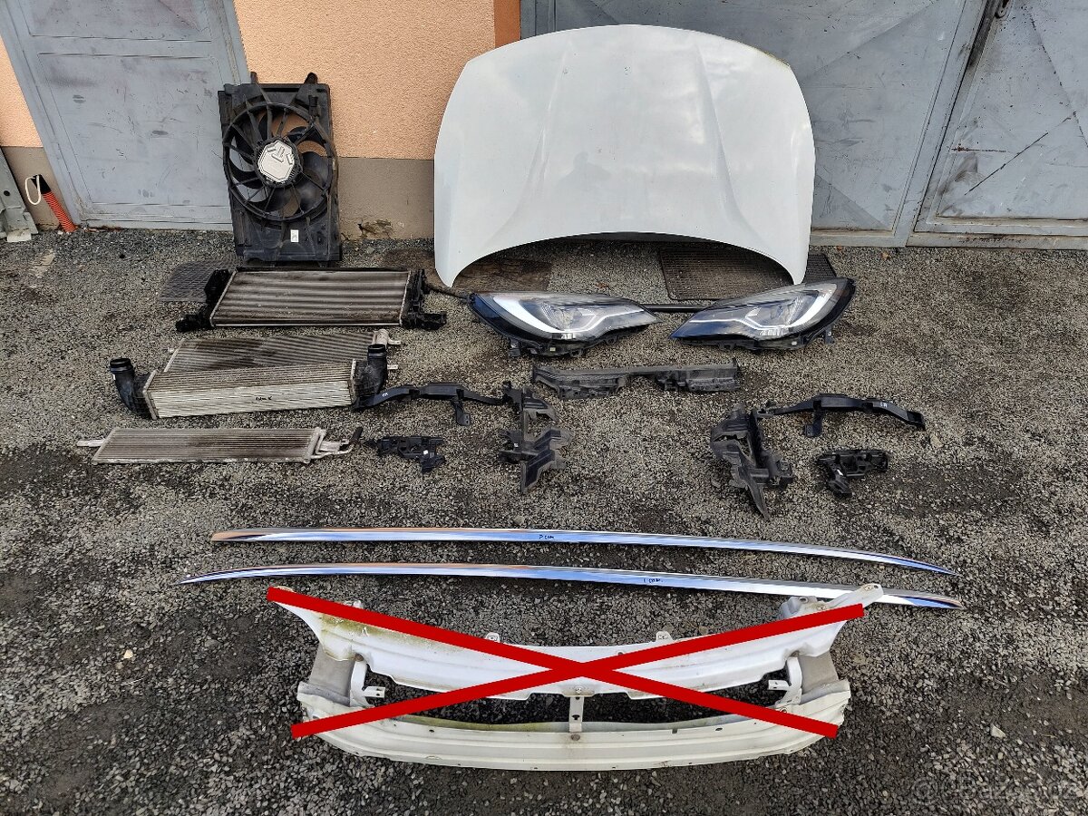 Díly přední část Astra K - combi - Y40R