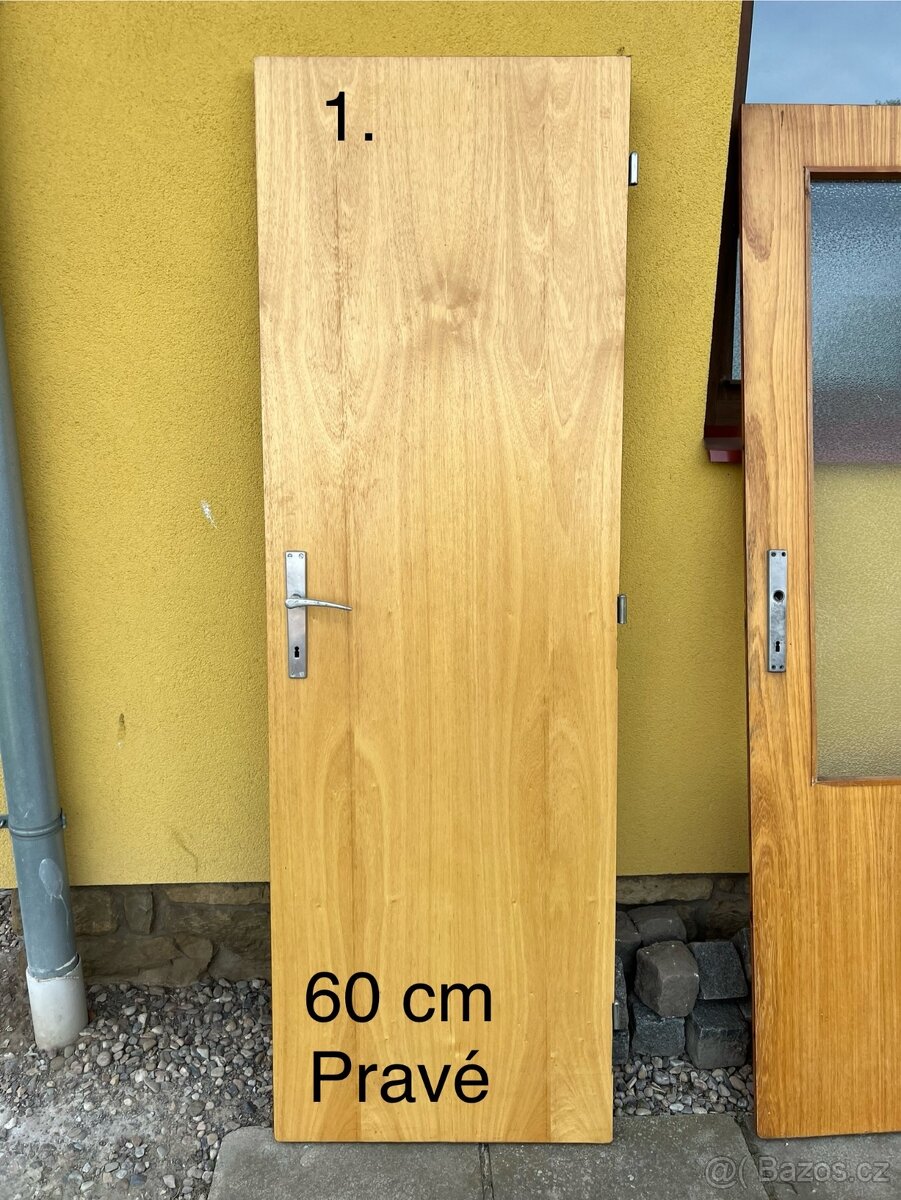 Dřevěné interiérové dveře