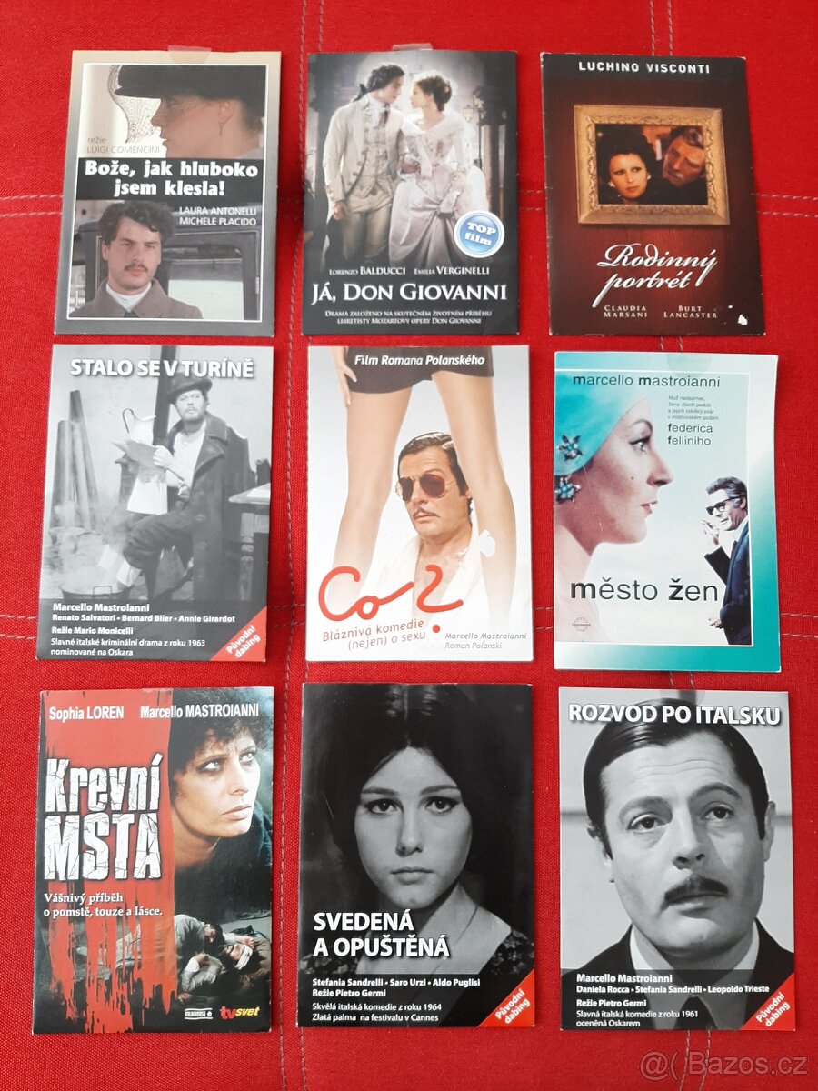 DVD Svedená a opuštěná, Rozvod po italsku a jiné