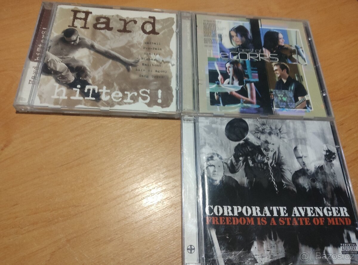 Cd - Hard Hitters , Corrs , Corporate Avenger