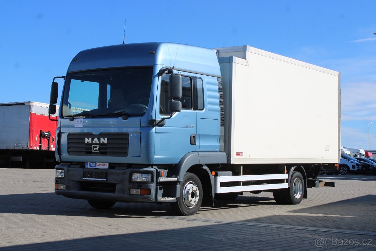 MAN TGL 8.210, EURO 3, HYDRAULICKÉ ČELO, CARRIER