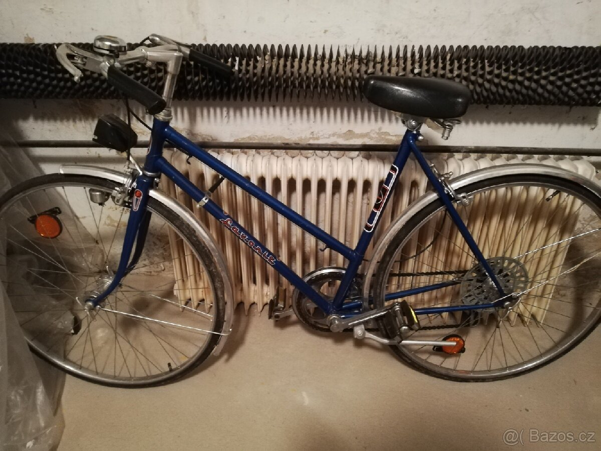 Dámské kolo favorit, retro veterán