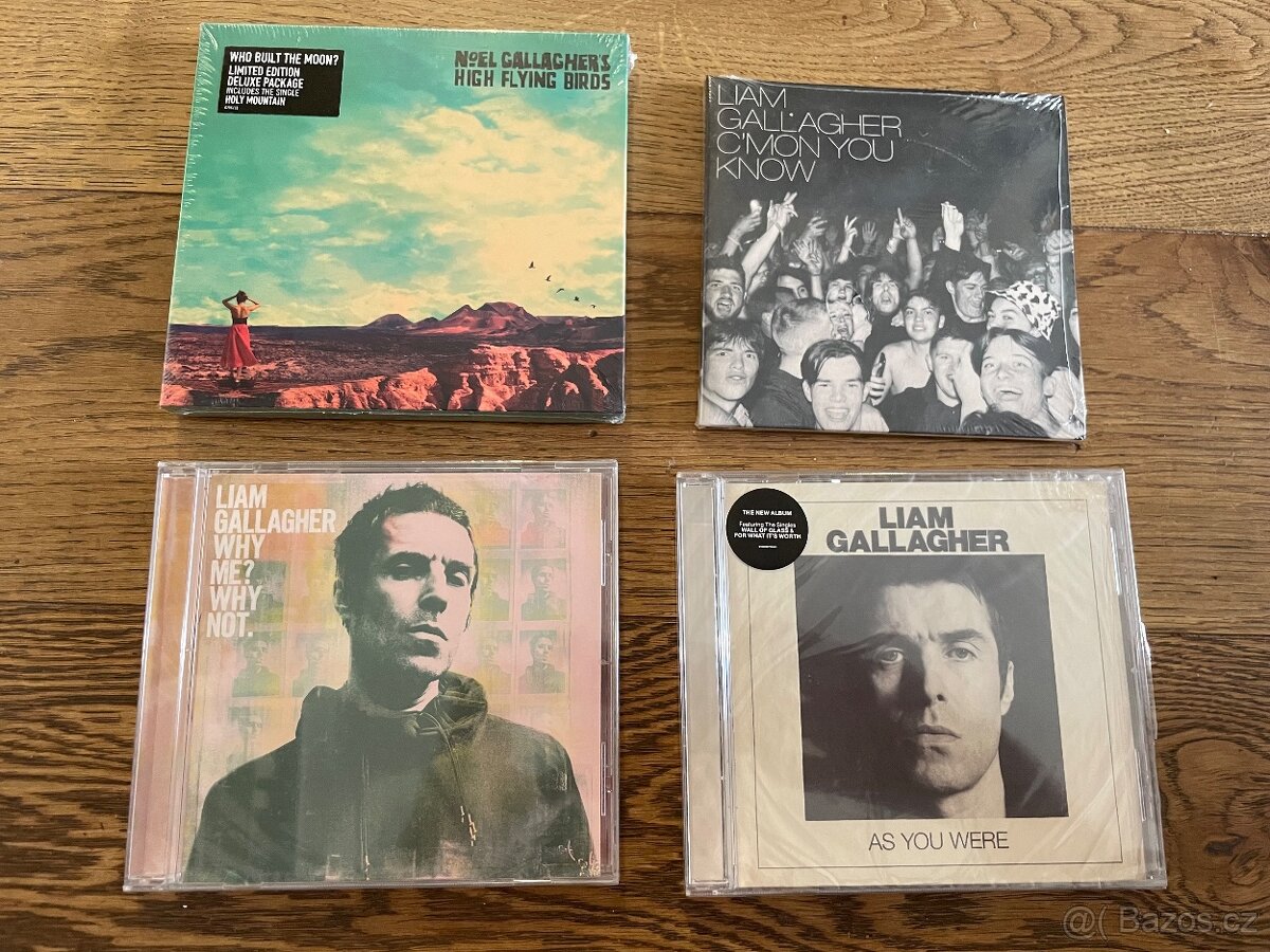 2x CD Noel Gallagher+ 2x CD Liam Gallagher