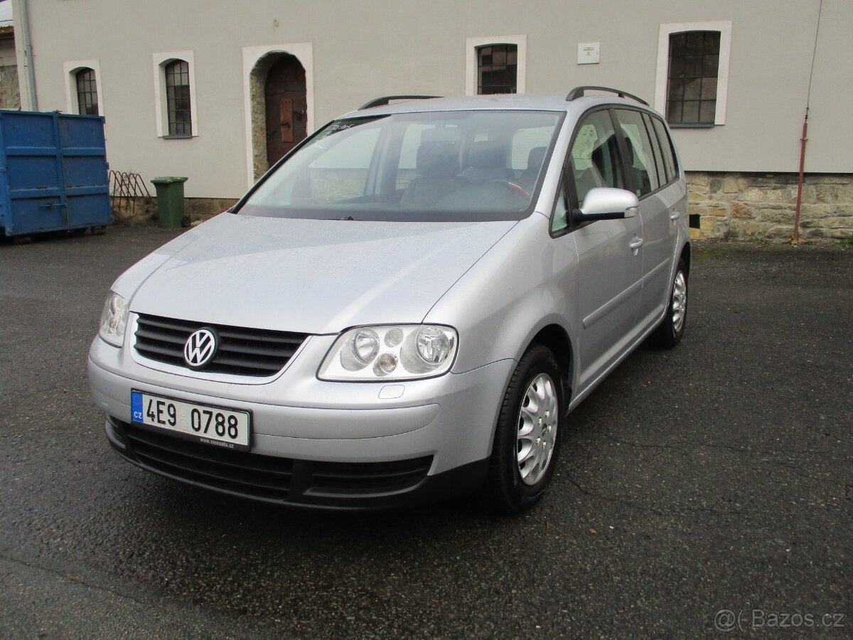 VW TOURAN - 1.6 i, nové rozvody