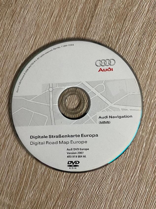 Navigační DVD originál Audi