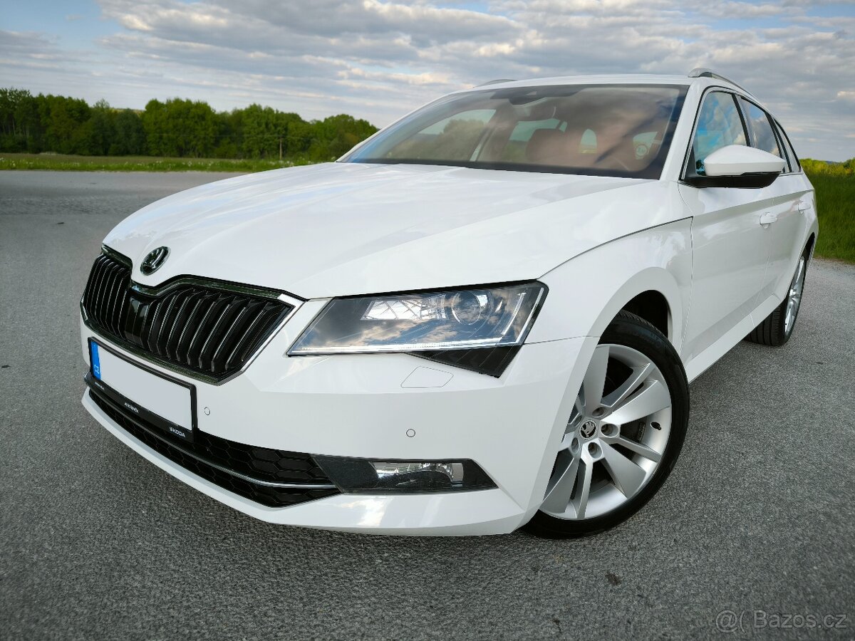 ŠKODA SUPERB COMBI 2.0 TDI 110kw, DSG, 1. MAJITEL, PŮVOD ČR