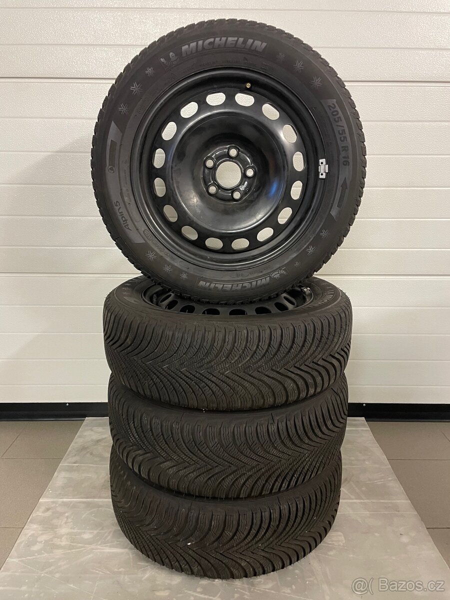 Sada zimních kol Škoda Scala 5x100 R16