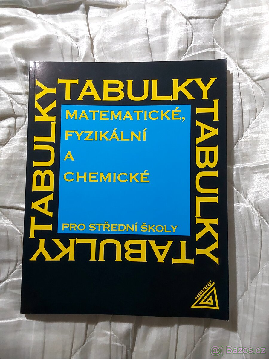 Tabulky matematické fyzikální a chemické