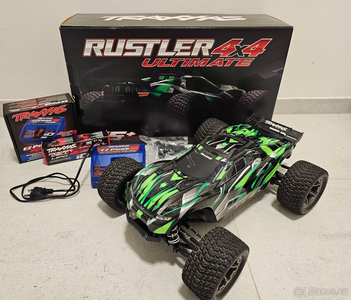 RC auto Traxxas Rustler 4x4 Ultimate VXL RTR,