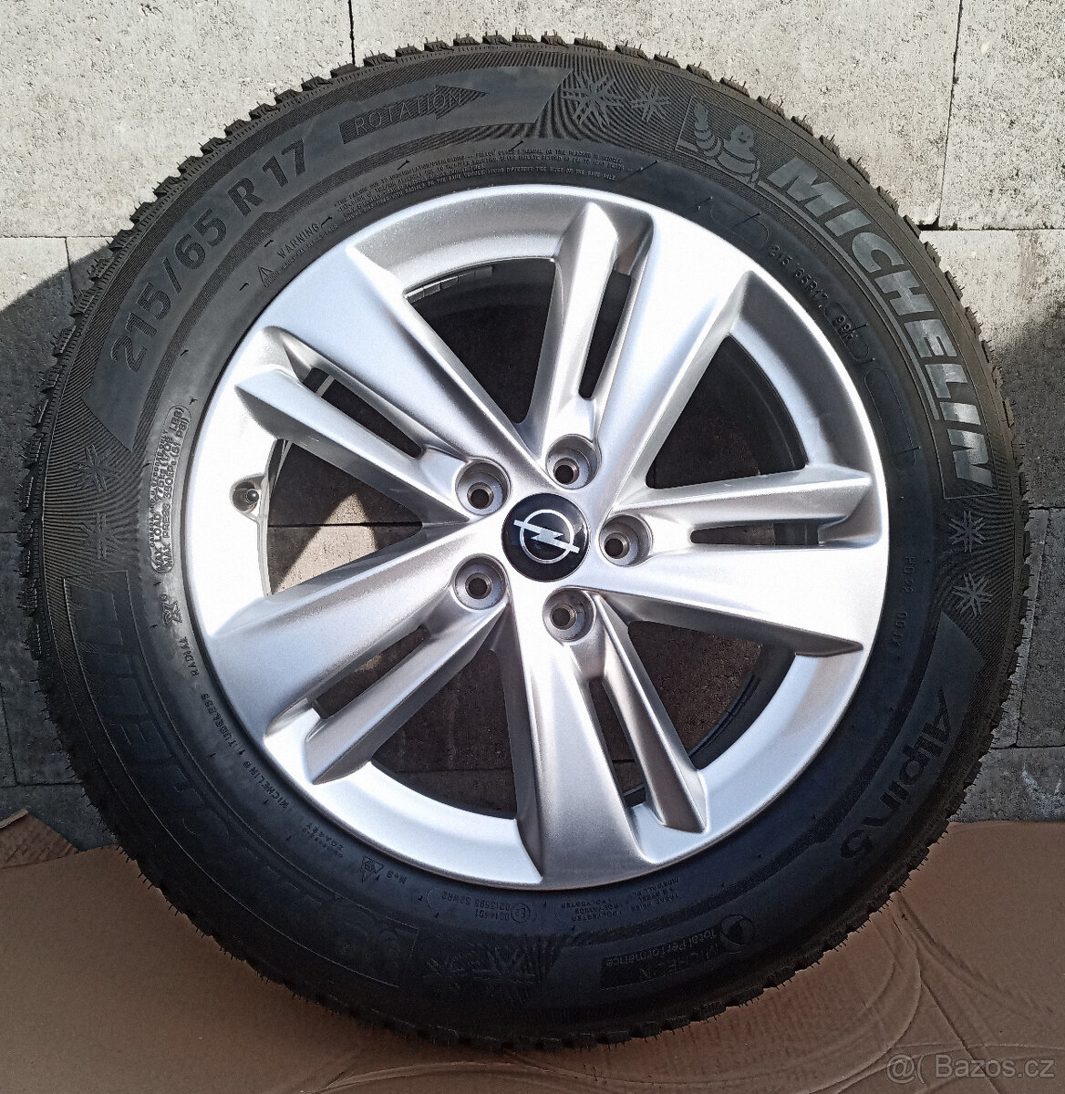 Nové alu disky + zimní pneu Opel Grandland X