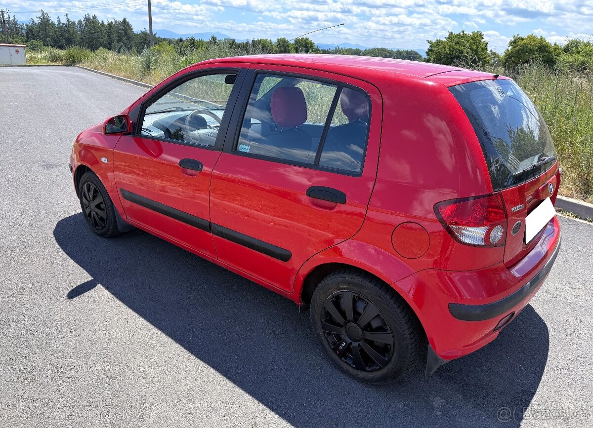Hyundai Getz 1.1. 2007/2008. 1. majitel,strašně málo najeto