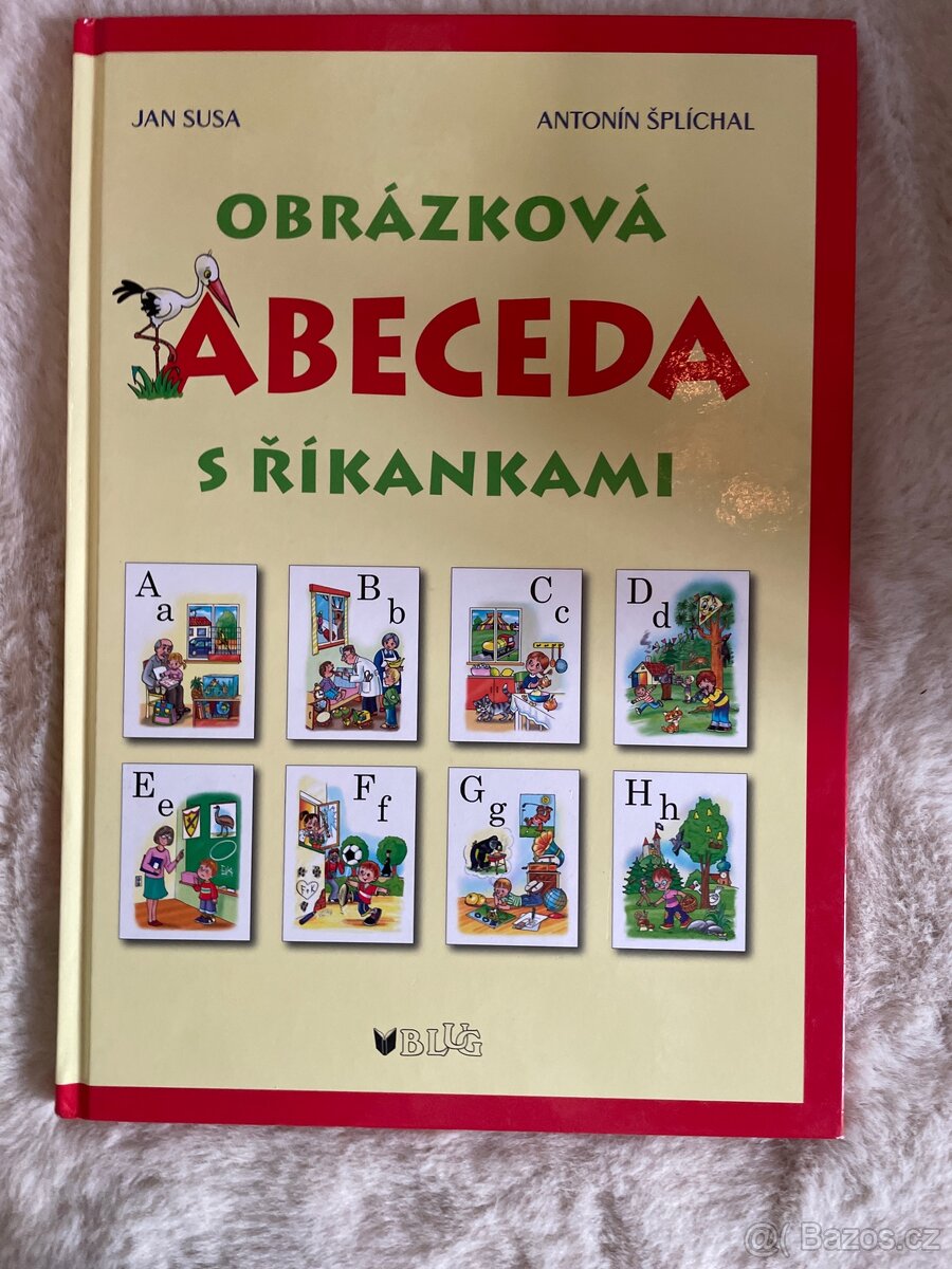 Obrázková abeceda s říkankami.