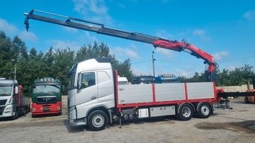 Volvo FH 460 - 6x2 – Valník + HR-FASSI 335.24 – EURO 6